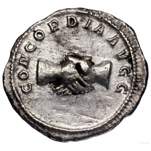 Antoninian, 238, Rzym; Aw: Popiersie cesarza w koronie ...