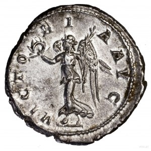 Antoninian, 238–239, Rzym; Aw: Popiersie cesarza w koro...