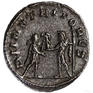 Antoninian bilonowy, 258–260, Antiochia; Aw: Popiersie ...