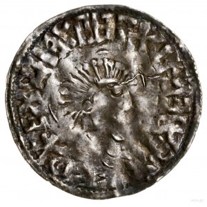 Naśladownictwo denara anglosaskiego typu Long Cross; XI...