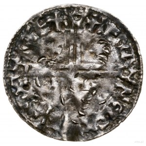 Naśladownictwo denara anglosaskiego typu Long Cross; XI...