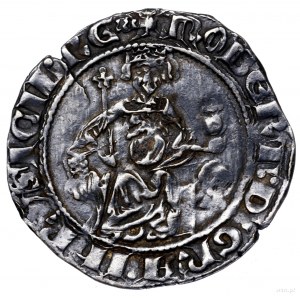 Grosz (gigliato), bez daty (1312–1317), Neapol; Aw: Wła...