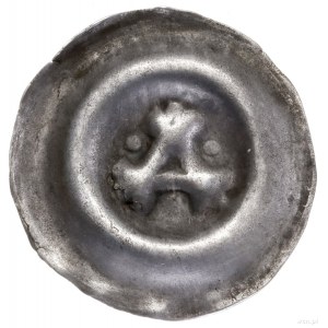 Obol brakteatowy (?), 1230–1290; Rozeta o trzech trójdz...