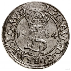 Trojak, 1564, Wilno; końcówki napisów L / L, na awersie...