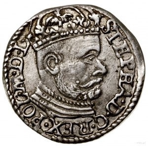 Trojak, 1583, Olkusz; I-D (inicjały Jana Dulskiego) roz...