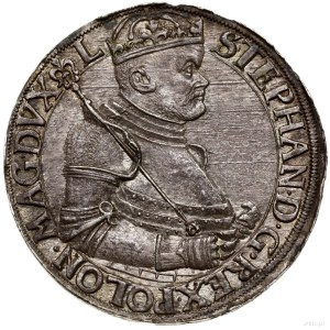 Talar, 1586, Nagybánya; Aw: Półpostać króla w prawo, w ...