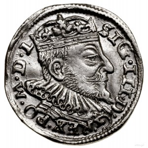 Trojak, 1593, Wilno; końcówki legend L / L, u dołu rewe...