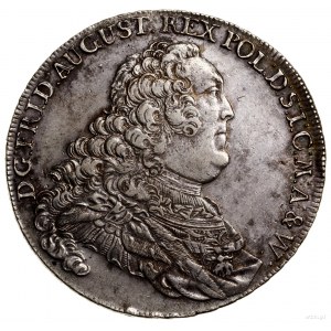 Talar, 1756, Drezno; Aw: Popiersie króla w prawo, wokoł...