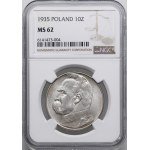 10 złotych, 1935, Warszawa; Józef Piłsudski; Kop. 3003,...