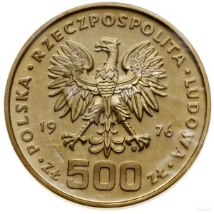 Zestaw: 2 x 500 złotych, 1976, Warszawa; Kazimierz Puła...