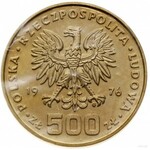 Zestaw: 2 x 500 złotych, 1976, Warszawa; Kazimierz Puła...