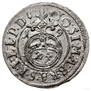 Półtorak, 1619, Królewiec; mniejsza tarcza herbowa; Neu...