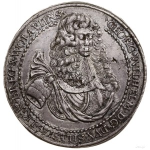 1 1/4 talara pośmiertnego, 1675, Brzeg; Aw: Popiersie w...