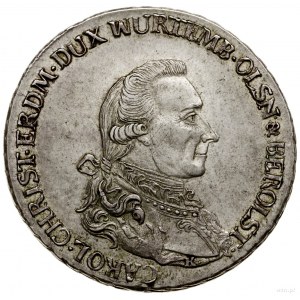 Talar, 1785 B, Wrocław; Aw: Popiersie w prawo z literą ...