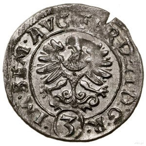 3 krajcary, 1622, Głogów; I - H (inicjały mincmistrza g...