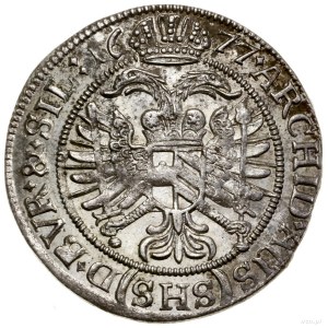 6 krajcarów, 1677, Wrocław; ARCHID AUS w legendzie rewe...