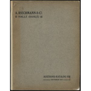 Katalog aukcyjny A. Riechmann & Co. „Universalsammlung ...