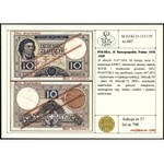 10 złotych, 15.07.1924; III emisja, seria A, numeracja ...