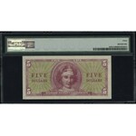 Kompletny zestaw banknotów zastępczych serii 541 z lat ...