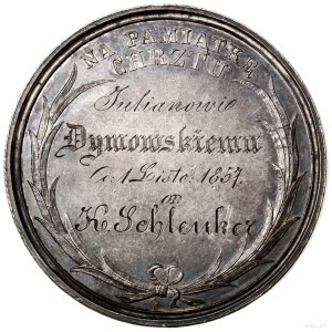 Medal na pamiątkę chrztu, ok. 1850, projektu Józefa Her...
