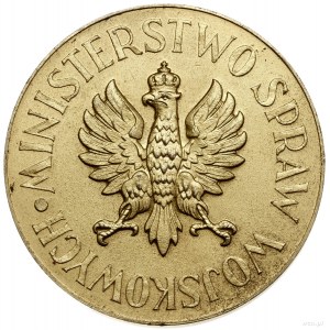 Złoty Medal za Konia Remontowego, 1933, projektu Stefan...