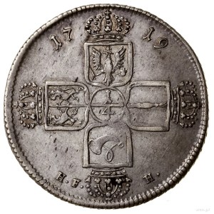 1/4 talara, 1719 HF-H, Berlin (?); wybite dla księstwa ...