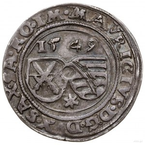 1/4 talara, 1549, Freiberg; znak menniczy – gwiazda; Ke...