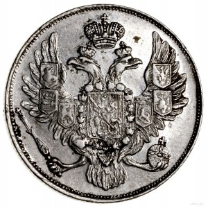 3 ruble „na srebro”, 1833 СПБ, Petersburg; Bitkin 79 (R...