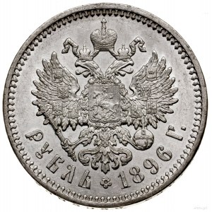 Rubel, 1896 (А Г), Petersburg; Bitkin 39, Kazakov 32, U...