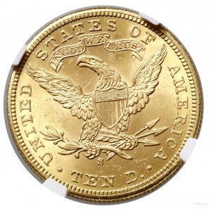 10 dolarów, 1901 S, San Francisco; typ Liberty Head, wi...
