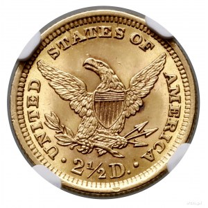2 1/2 dolara, 1901, Filadelfia; typ Liberty Head; Fr. 1...