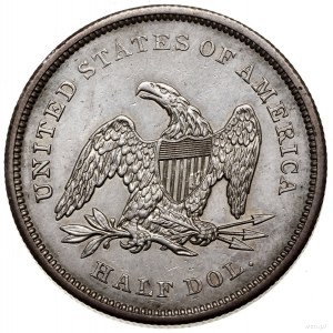 1/2 dolara, 1841, Filadelfia; typ Liberty Seated; KM 68...