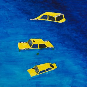 Patryk Lutomski, Żółte zatopione taksówki, 2020
