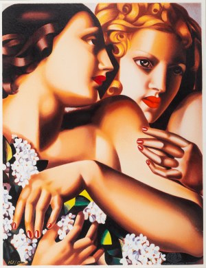 Tamara Łempicka (1898 Warszawa - 1980 Cuernavaca Meksyk), Printemps