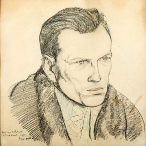 Leopold Gottlieb (1883 Drohobycz - 1934 Paryż), Portret Józefa Andrzeja Teslara
