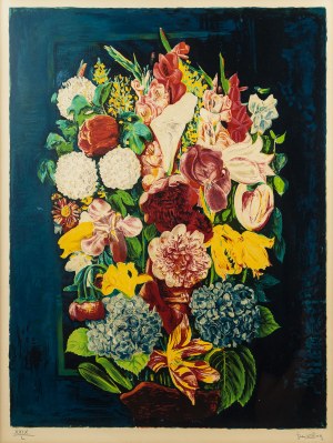 Mojżesz Kisling (1891 Kraków - 1953 Sanary-sur-Mer), Bukiet kwiatów