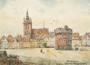 Moritz Wimmer (XIX/XX w.), Gdańsk, Plac Domnikański