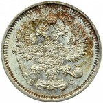 Rosja, Mikołaj II, 10 kopiejek 1913 BC, Petersburg, Rewelacyjny stan, UNC