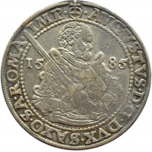 Niemcy, Saksonia, linia Albertyńska, talar 1585, Drezno