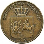 Powstanie Listopadowe, 3 grosze 1831 K.G., Warszawa