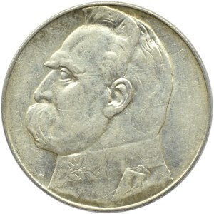 Polska, II RP, Józef Piłsudski, 10 złotych 1936, Warszawa