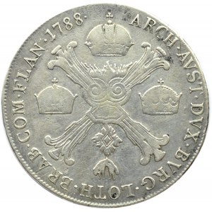 Austria, Józef II, 1/2 talara 1788 A, Wiedeń