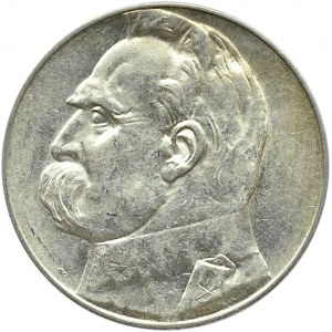 Polska, II RP, Józef Piłsudski, 5 złotych 1938, Warszawa