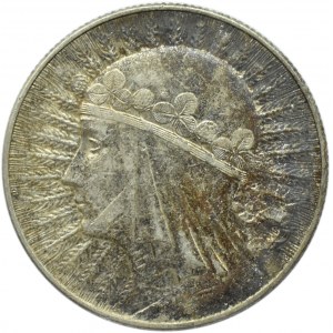 Polska, II RP, Głowa Kobiety, 5 złotych 1934, Warszawa