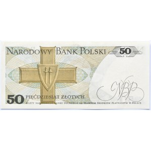 Polska, PRL, 50 złotych 1975, seria C, Warszawa, UNC