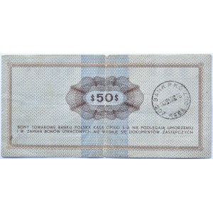 Polska, PeWeX, 50 dolarów 1969, seria FI