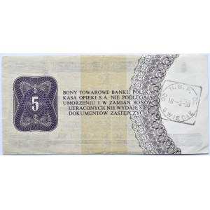 Polska, PeWeX, 5 dolarów 1979, seria HE