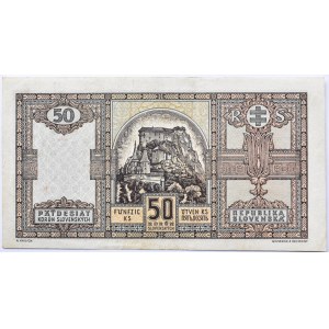 Słowacja, 50 koron 1940, seria Fn