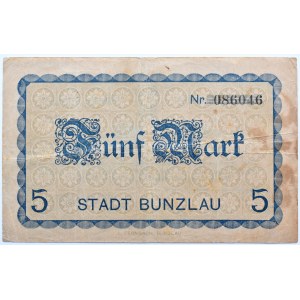 Bunzlau, Bolesławiec, 5 marek 1918, nr 086046