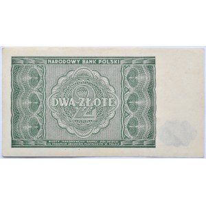 Polska, RP, 2 złote 1946, bez oznaczenia serii